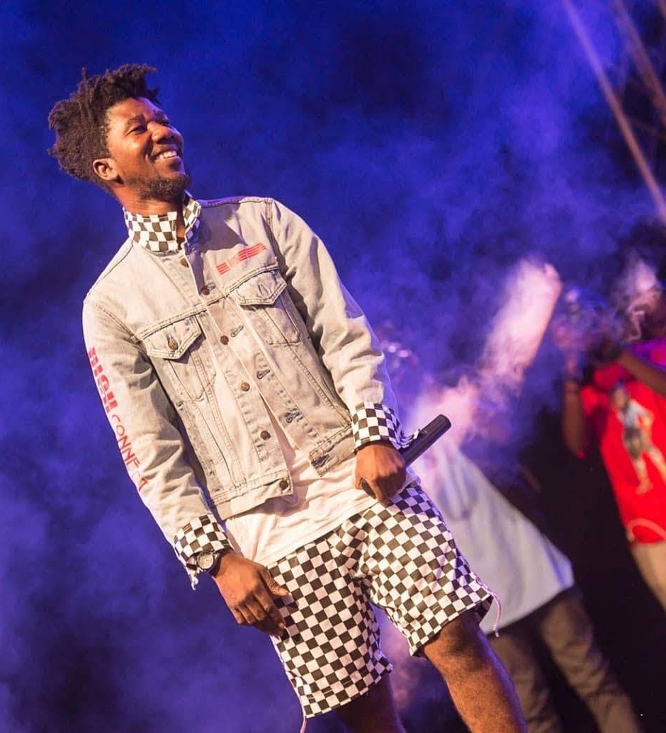 Tic Tac, also known as TiC, performing at the Presec at 80 Mega Concert, 2018.