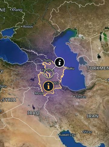 MuGlobe shading showing the geography of Azerbaijani mugham.