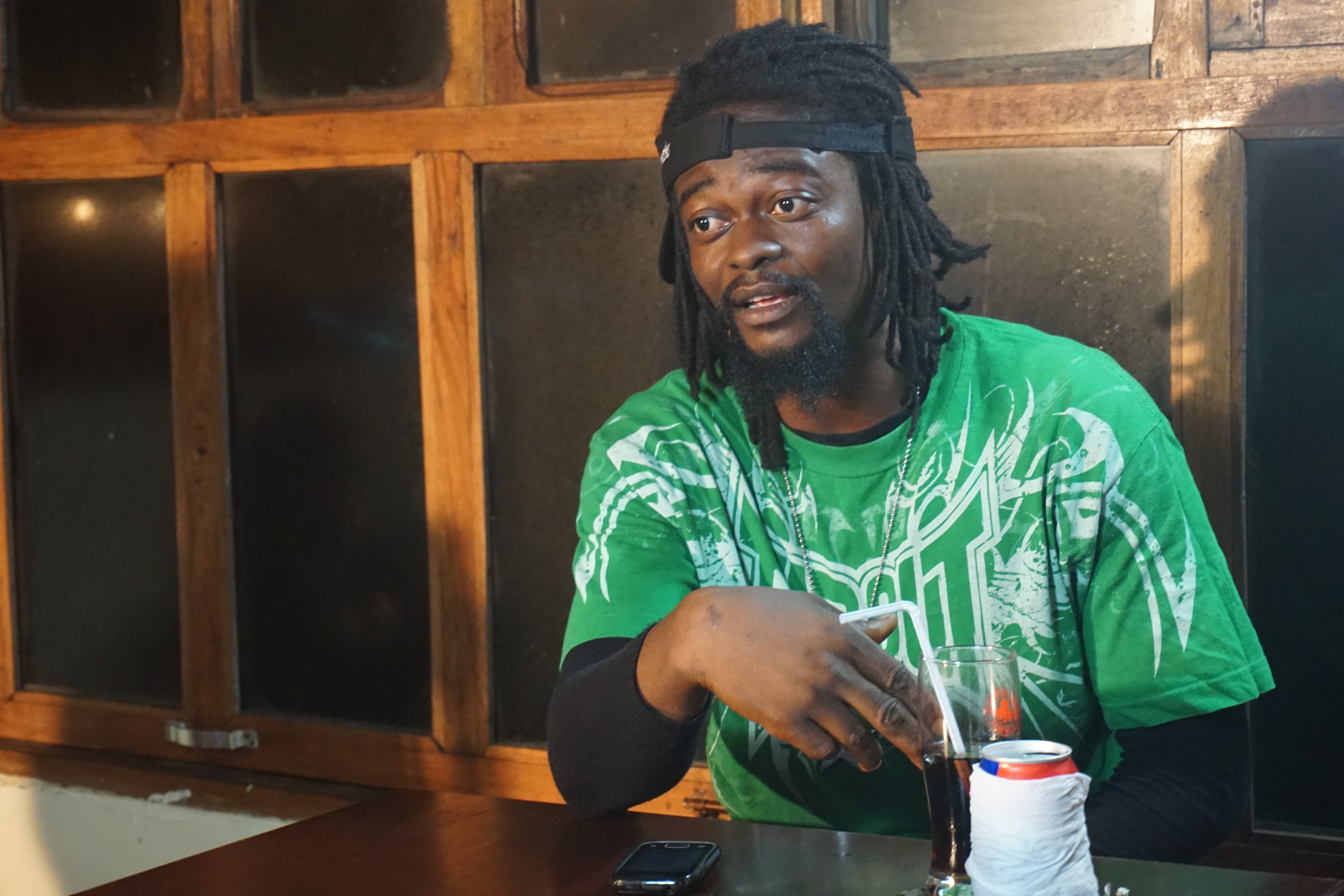 Liberian hipco artist Takun J.