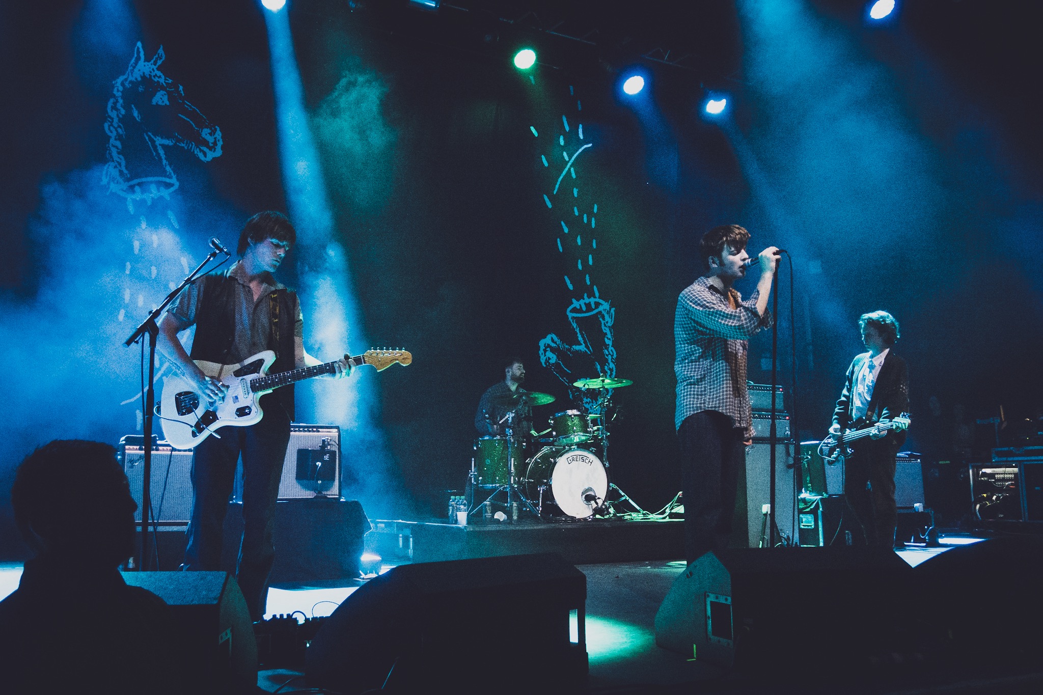 Fontaines D.C. in performance.