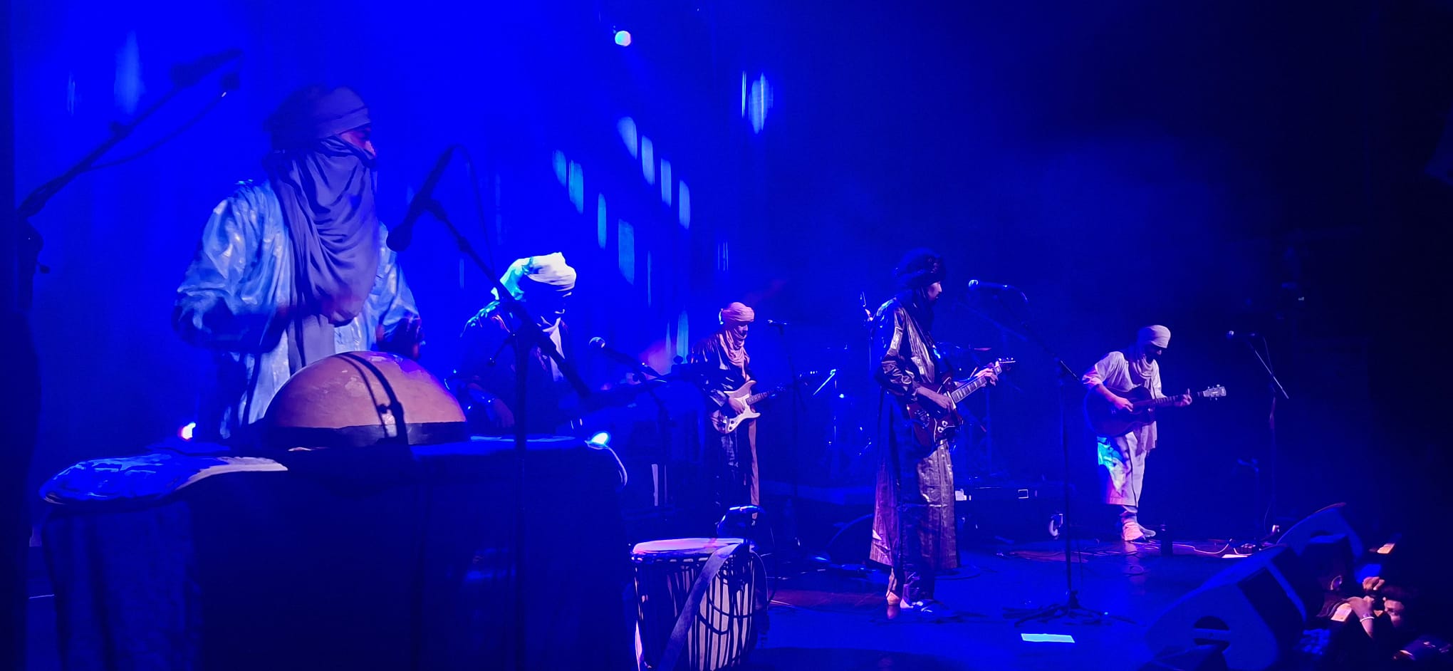 Imarhan performing at Le Metronum in Toulouse, 2025.