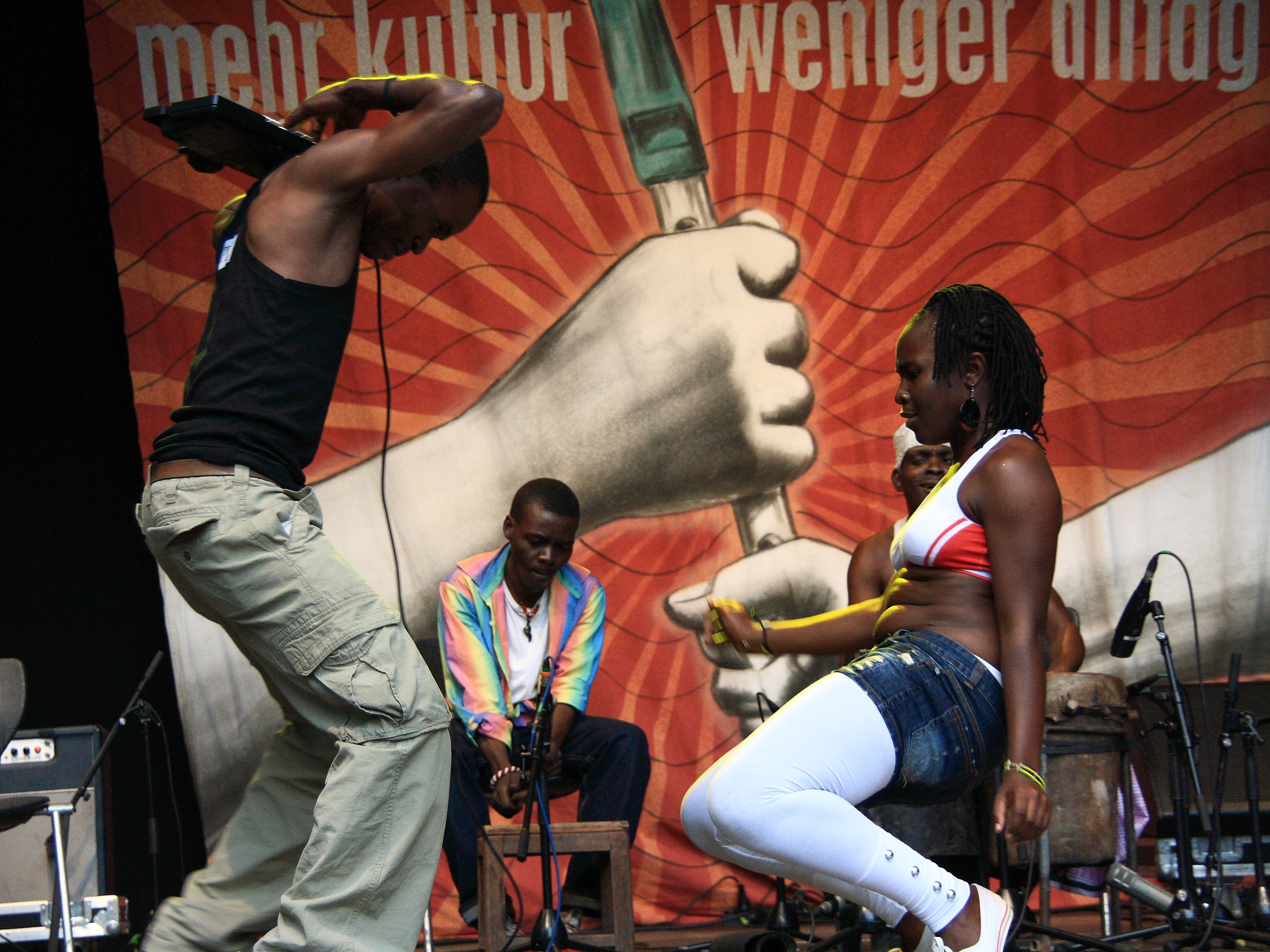 Jagwa Music performing at TFF Rudolstadt.